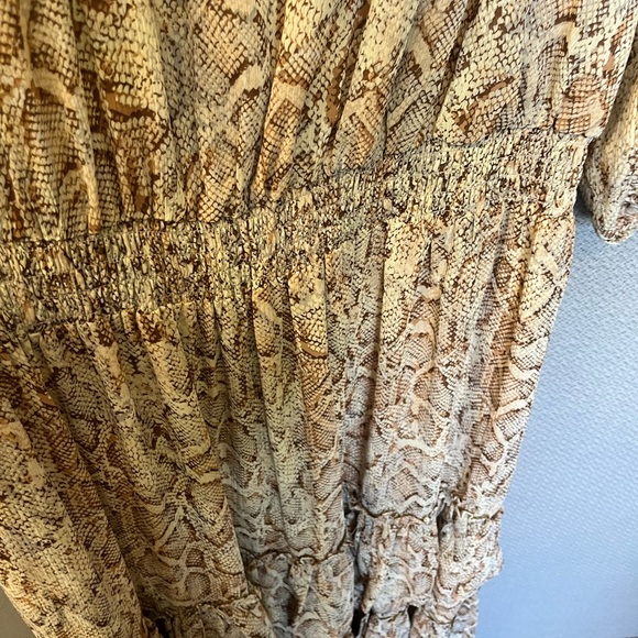 Jessica Simpson full length snake print dress new tags attached size 1X - Picture 15 of 15